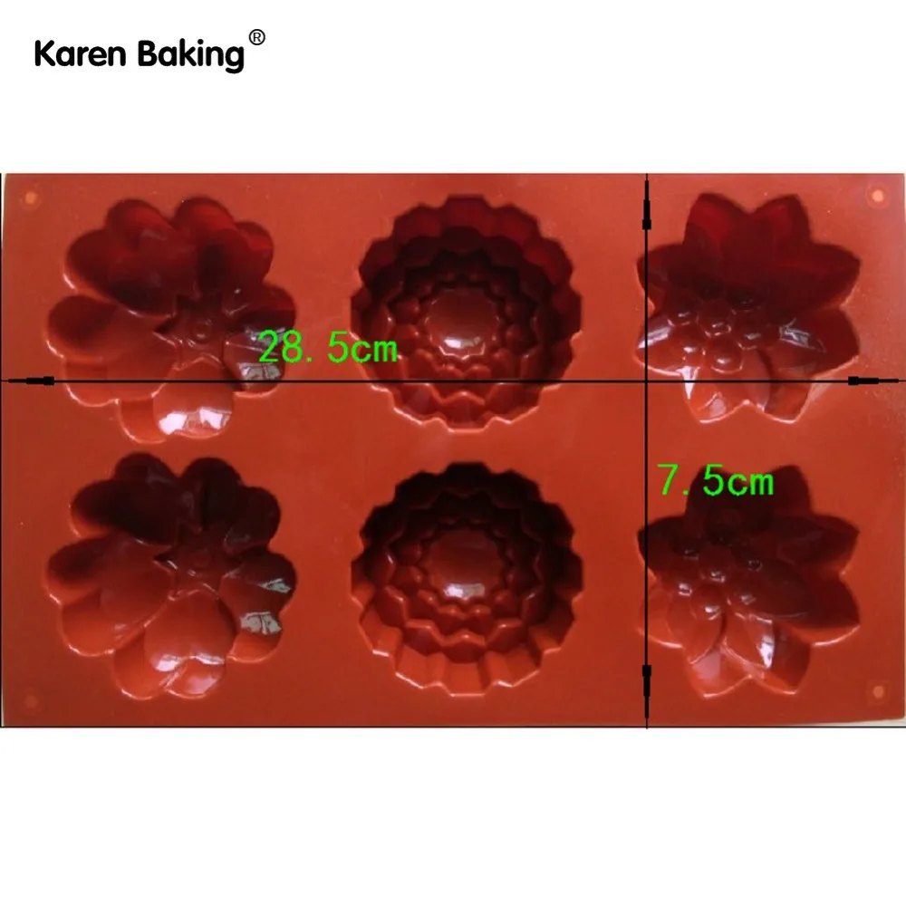 Луна Форма торта Маффин сладкое конфетное Желе помадка торт силиконовая форма