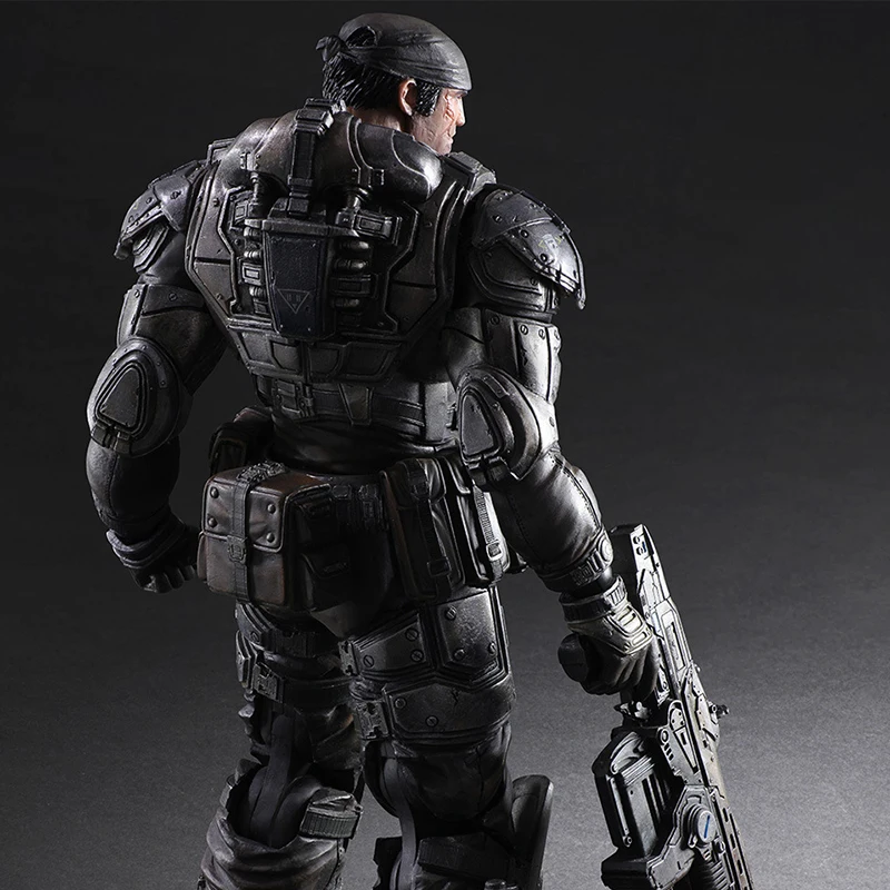 Играть Искусство Маркус Fenix игра война машина фигурка Коллекция Модель игрушки 26 см