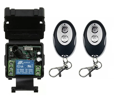 Xuanlongyuan DC12V 24V 1CH RF беспроводной мини переключатель релейный приемник + передатчики