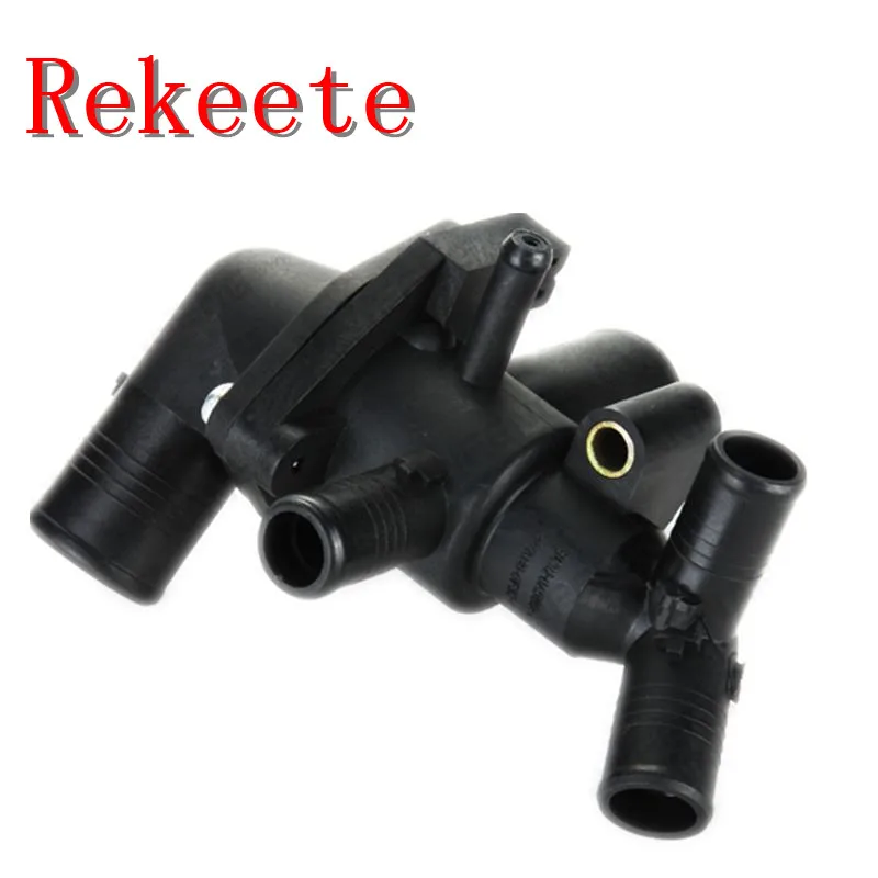 

1pcs Auto cooling system thermostat for Thermostat chassis for Transit mk7 2.4 TDCI AB BJ 2006 #1432394 6c1q8a586bd