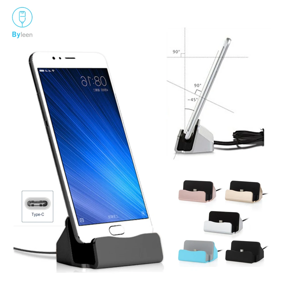 Зарядная док станция с разъемом USB 3 1 типа C подставка держатель синхронизацией