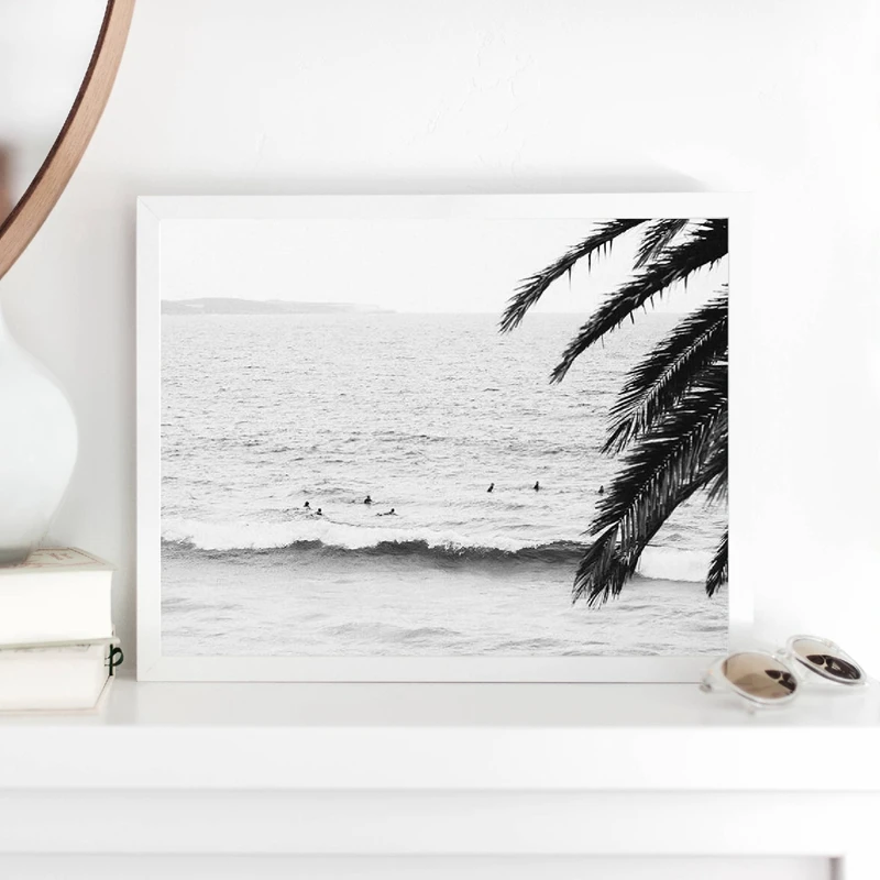 Настенная картина для серфинга холст плакаты печать Современная фотография