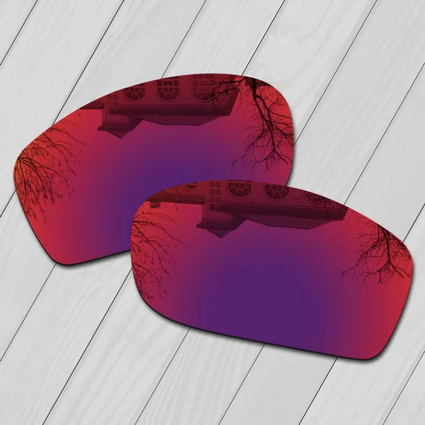 Fire Red E.O.S поляризованные улучшенная замена линз для Oakley Солнцезащитные очки с челюстью-множественный выбор - Цвет линз: Fire Red