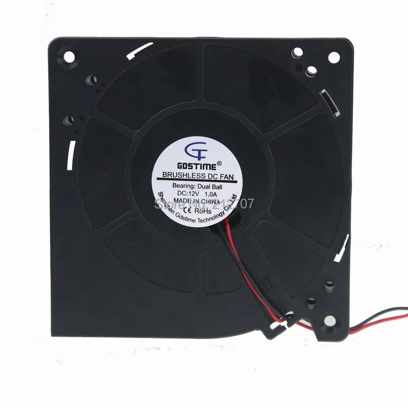 1 шт. Gdstime DC 12 вольт 2Pin 12032 120x120x32 мм шарикоподшипник Компьютерный Вентилятор 120