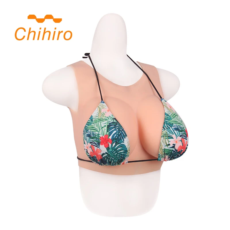 Силиконовые формы для груди Chihiro большие накладные крутая летняя накладка полый