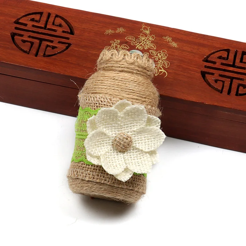 5pcs/lot 6.5cm Linen Artificial Flowers Head For Wedding Home Decoration DIY Scrapbook Accessories Crafts Ornaments LX496 | Дом и сад