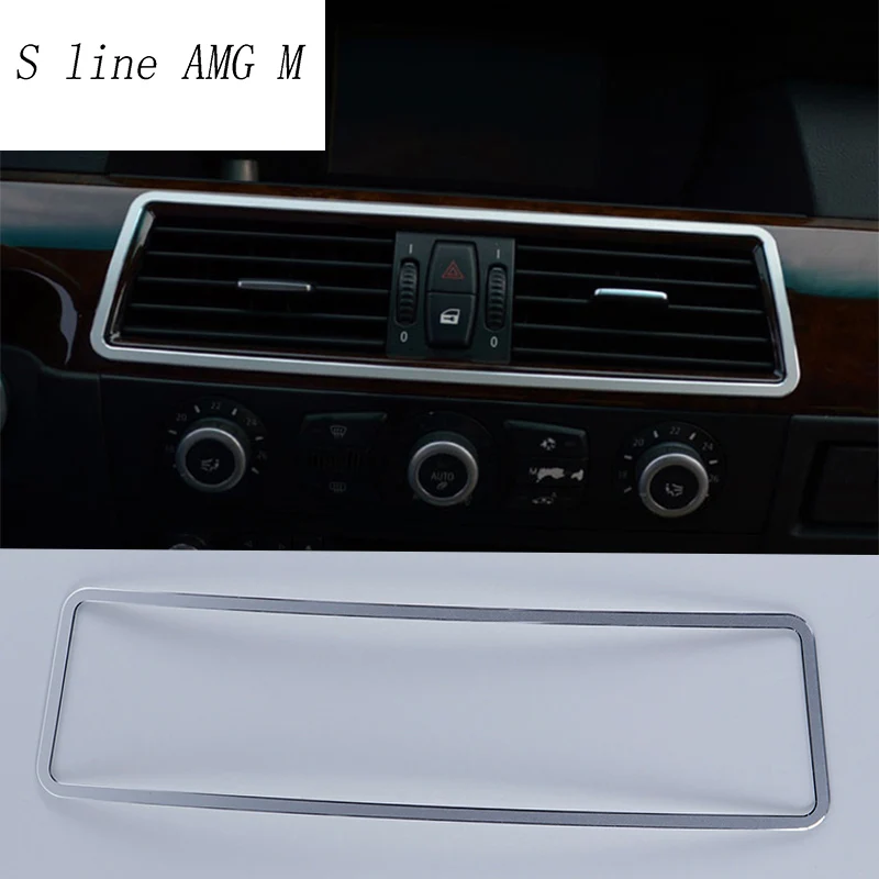 Для bmw e60 5 серия Автомобильный интерьер кондиционер декоративная рамка