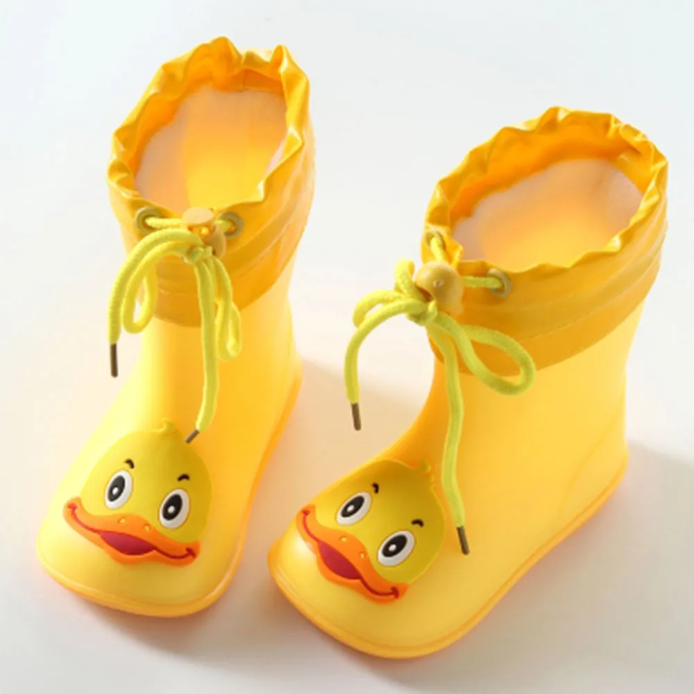 Children's shoes Rain Boots Winter Baby Boys Girls Snow fashion Rubber boots dropshipping | Мать и ребенок