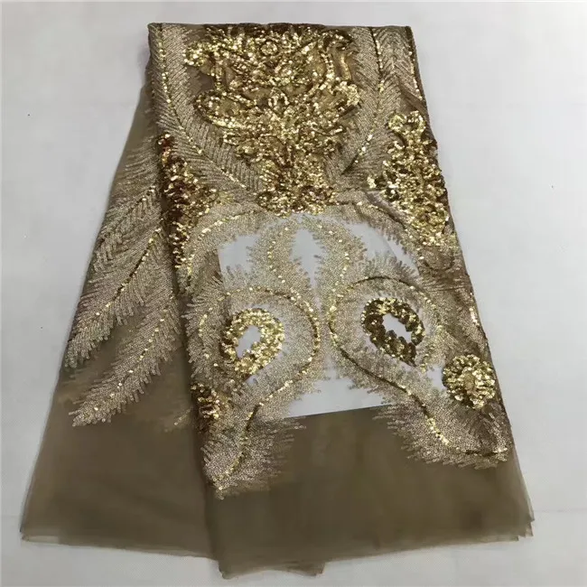 2017 последняя чистая Кружево Блёстки Ткань для свадьбы Вышивание Интимные