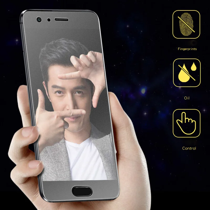 Матовое закаленное стекло для huawei Honor 9 8 Lite 7X Nova 2s с защитой от отпечатков