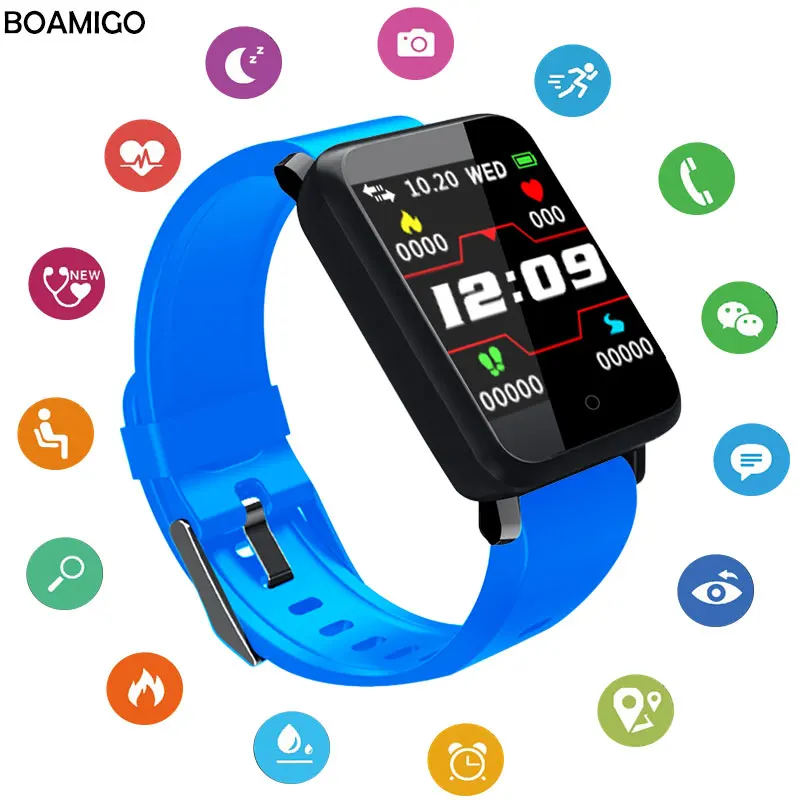 Гарнитура для умных часов Smartwatch Android iOS Телефон браслет Спорт шагомер калории