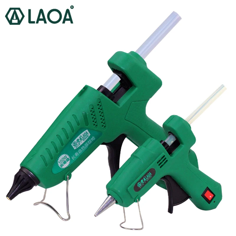 Термоклеевой пистолет LAOA 25/100 Вт с более длительным сроком службы|glue gun mini|glue gunhot