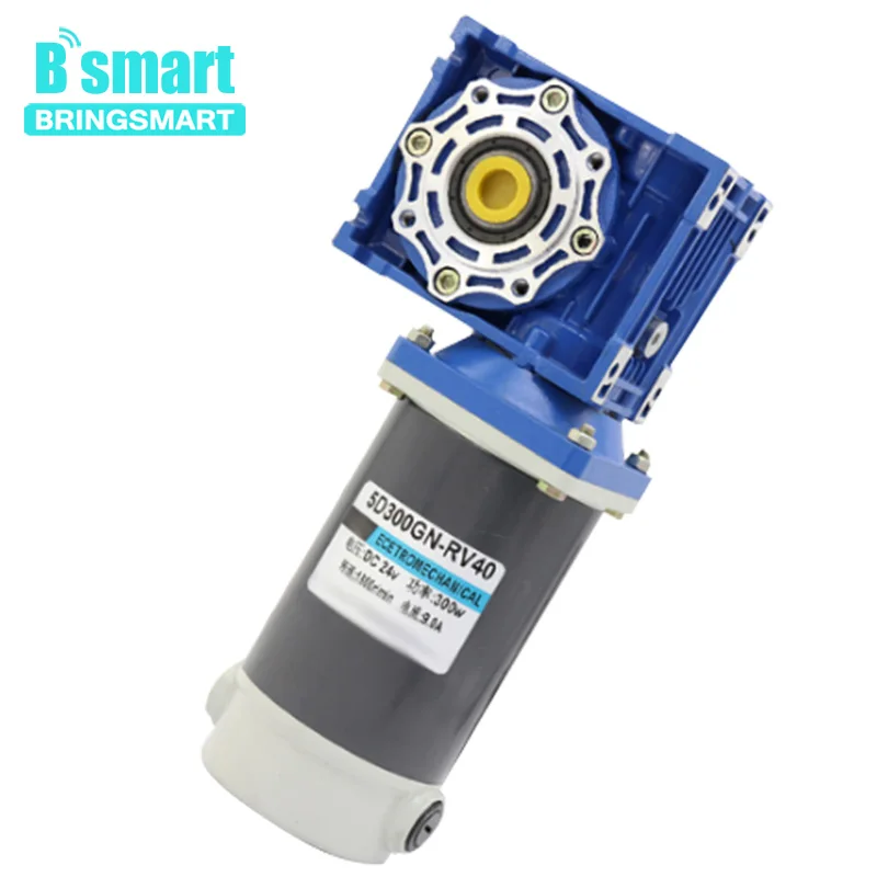 Dc мотор-редуктор турбины мотор 12V 24V двойной планетарный редуктор двигателя 300W Регулируемый Скорость высокой мощности Dc червячный мотор Реверсивный