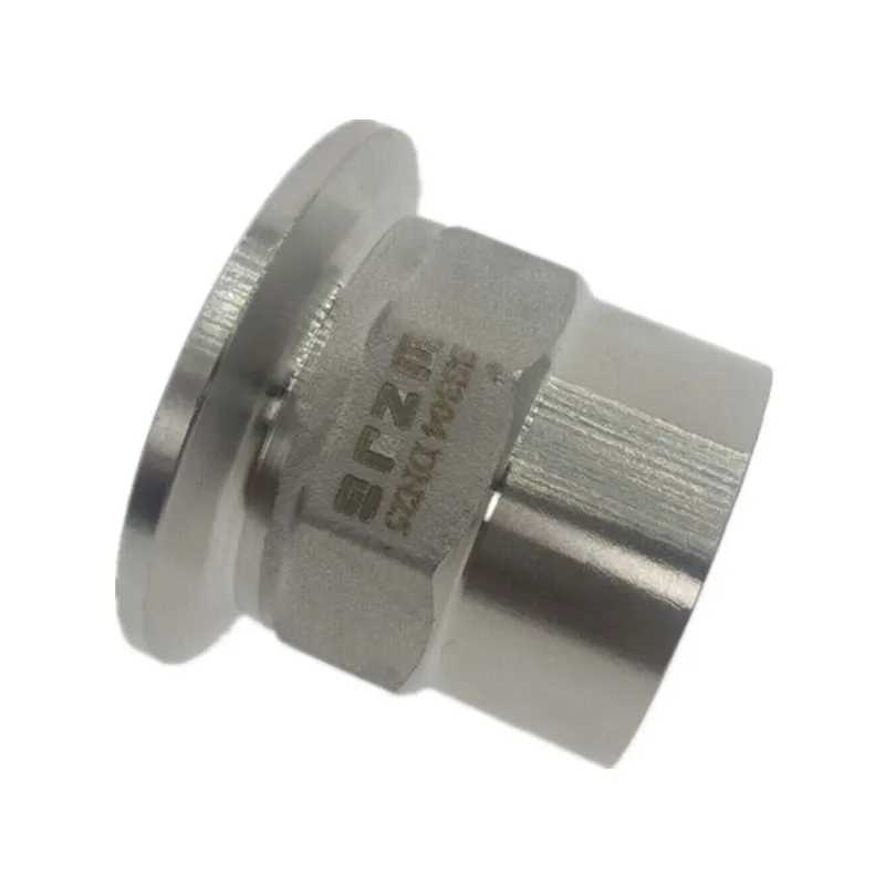 Санитарная Шестигранная Резьбовая труба DN50 WZJG BSPT 1/2 &quot с 3 зажимами сварное