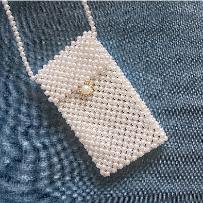 LISM ручная работа жемчужные сумочки женская сумка через плечо вечерние в