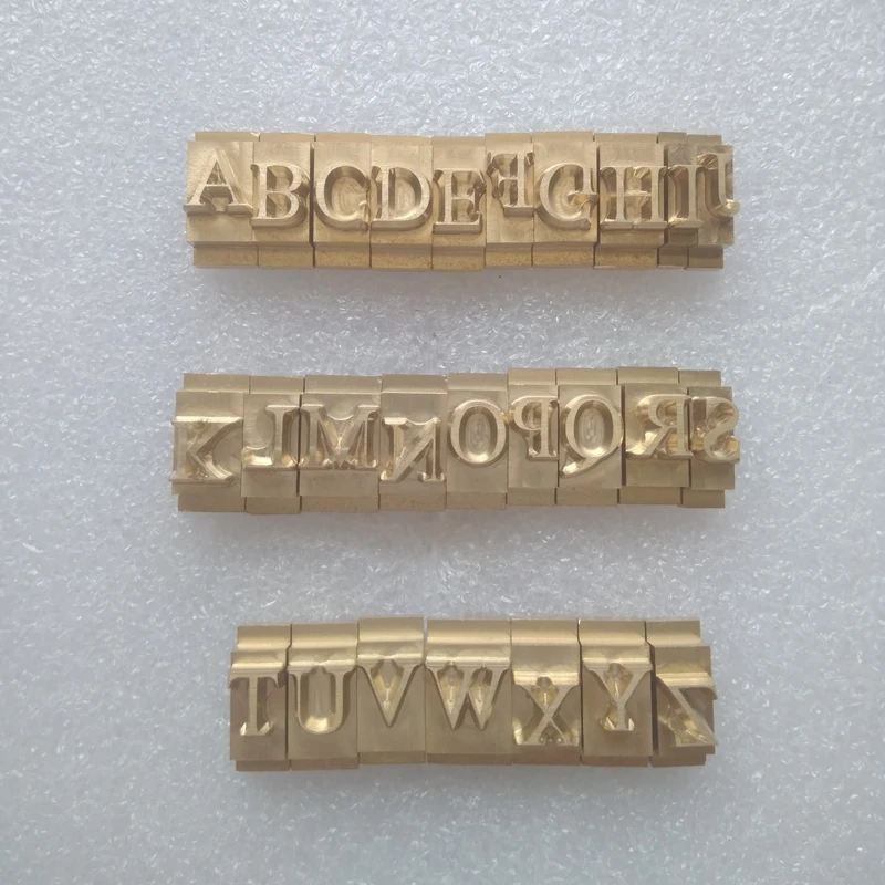 Diy T стиль Металл латунь горячего тиснения буквы алфавиты цифры символы для торта кожа штампы формы