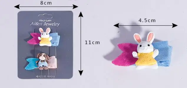 Аксессуары для волос ручной работы маленьких девочек 2-3 шт./компл. корейская