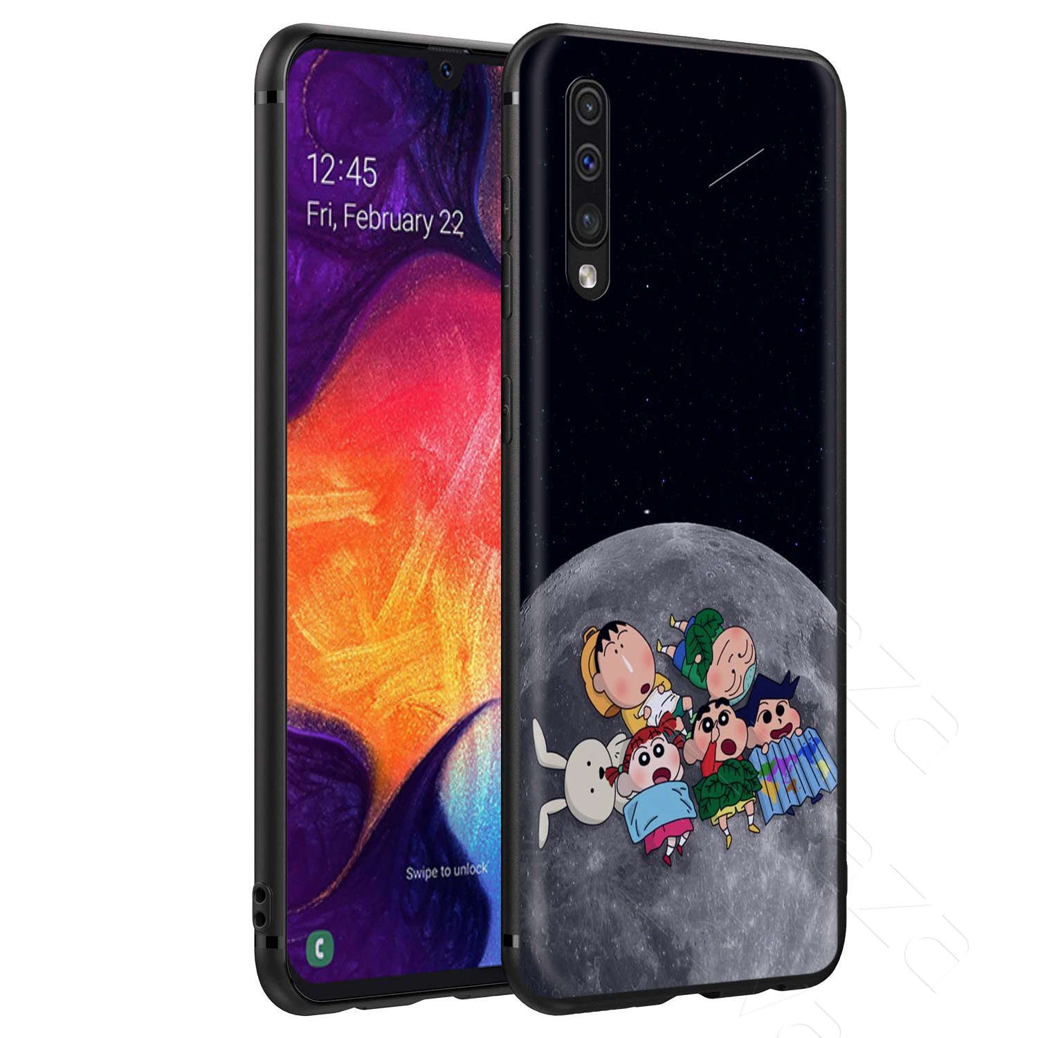Lavaza Crayon Shin-chan чехол для Samsung Галактики S6 S7 край J6 S8 S9 S10 плюс A3 A5 A6 A7 A8 A9 Note 8 9 |