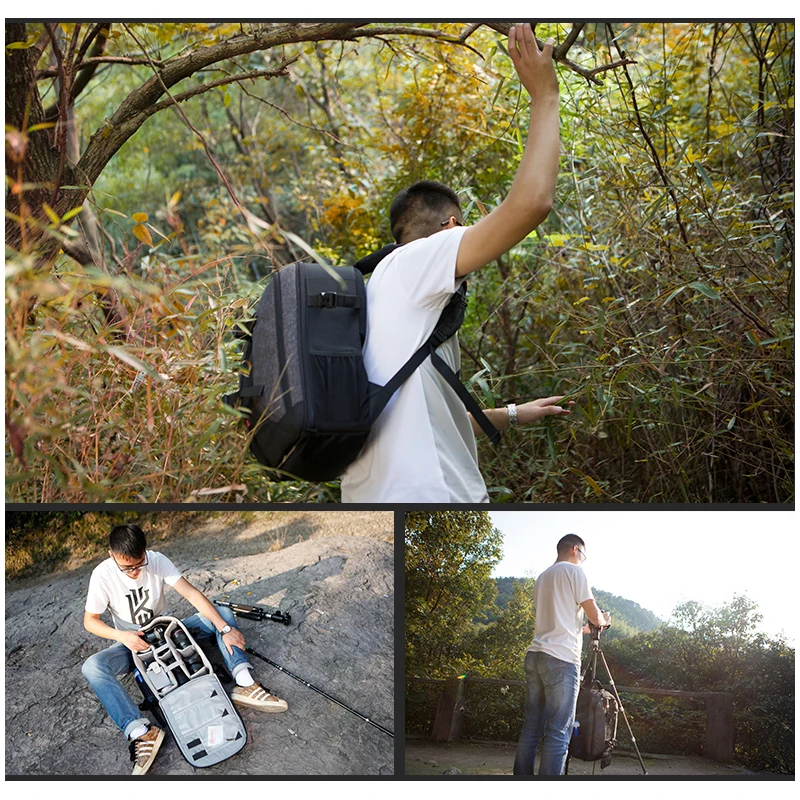 Профессиональный Рюкзак EIRMAI для камеры с толстой перегородкой DSLR