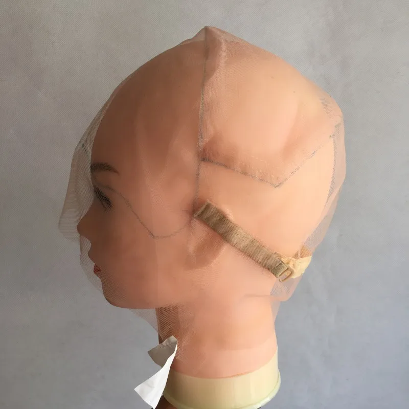 1 шт. сетка для парика с регулируемыми ремешками ручная работа|wig net|wig caplace wig cap |
