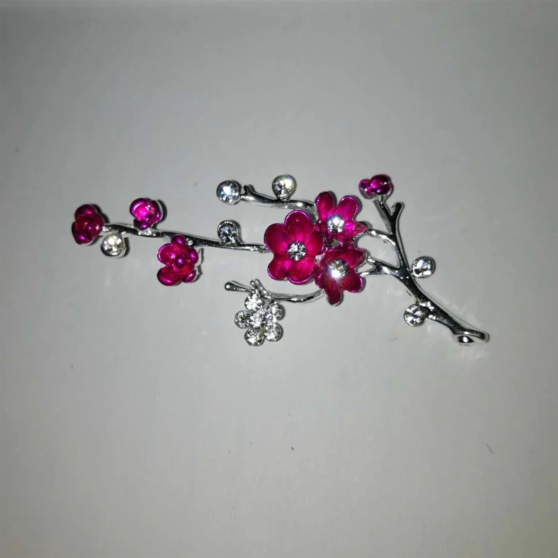 itugodc 2019 New Trendy Flowers Brooches Alloy colored Classic Imitation Pearls Cute Bright Zircon | Украшения и аксессуары