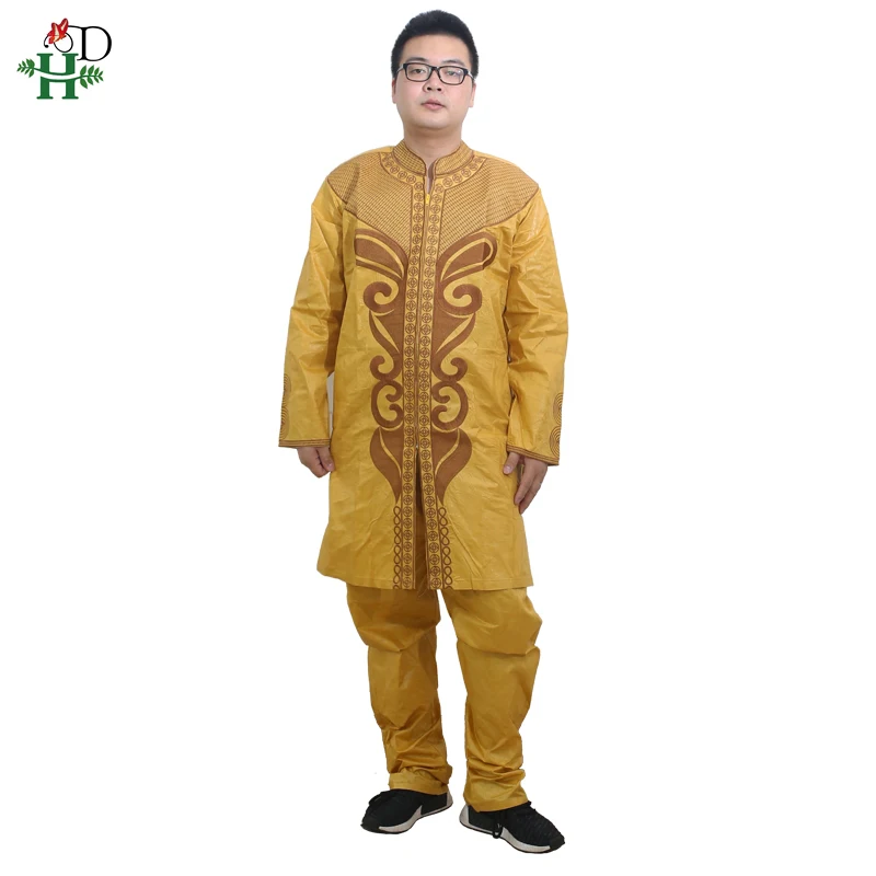 PH38 Dashiki/мужская одежда в африканском стиле Мужская bazin Одежда с вышивкой riche