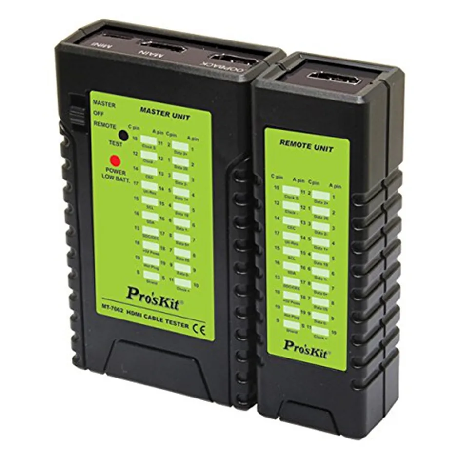 

Pro'skit Taiwan Bao MT-7062 HDMI cable measuring tester test