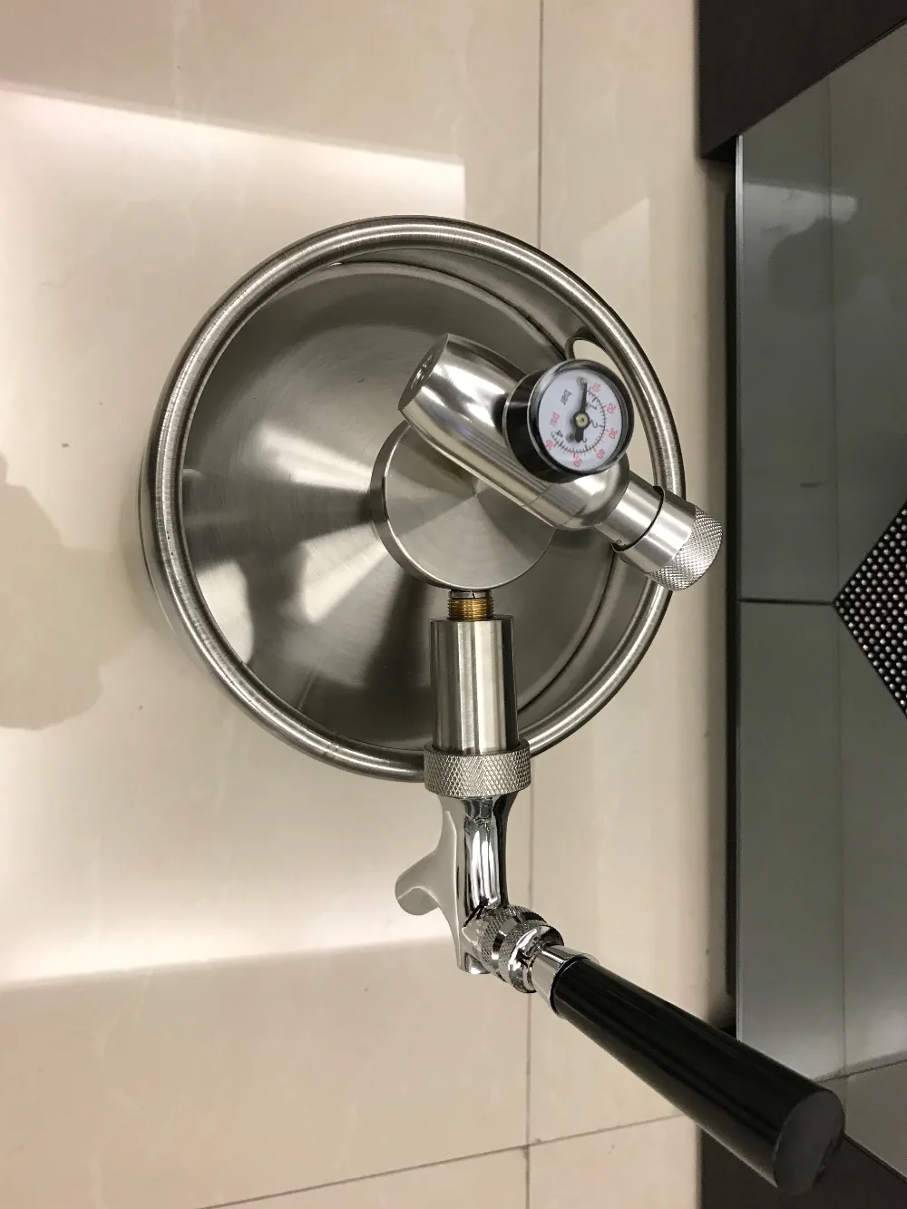 Homebrew 5L мини бочонок 304 нержавеющий пивной Ворчун + копье с краном кран СО2 инжектор