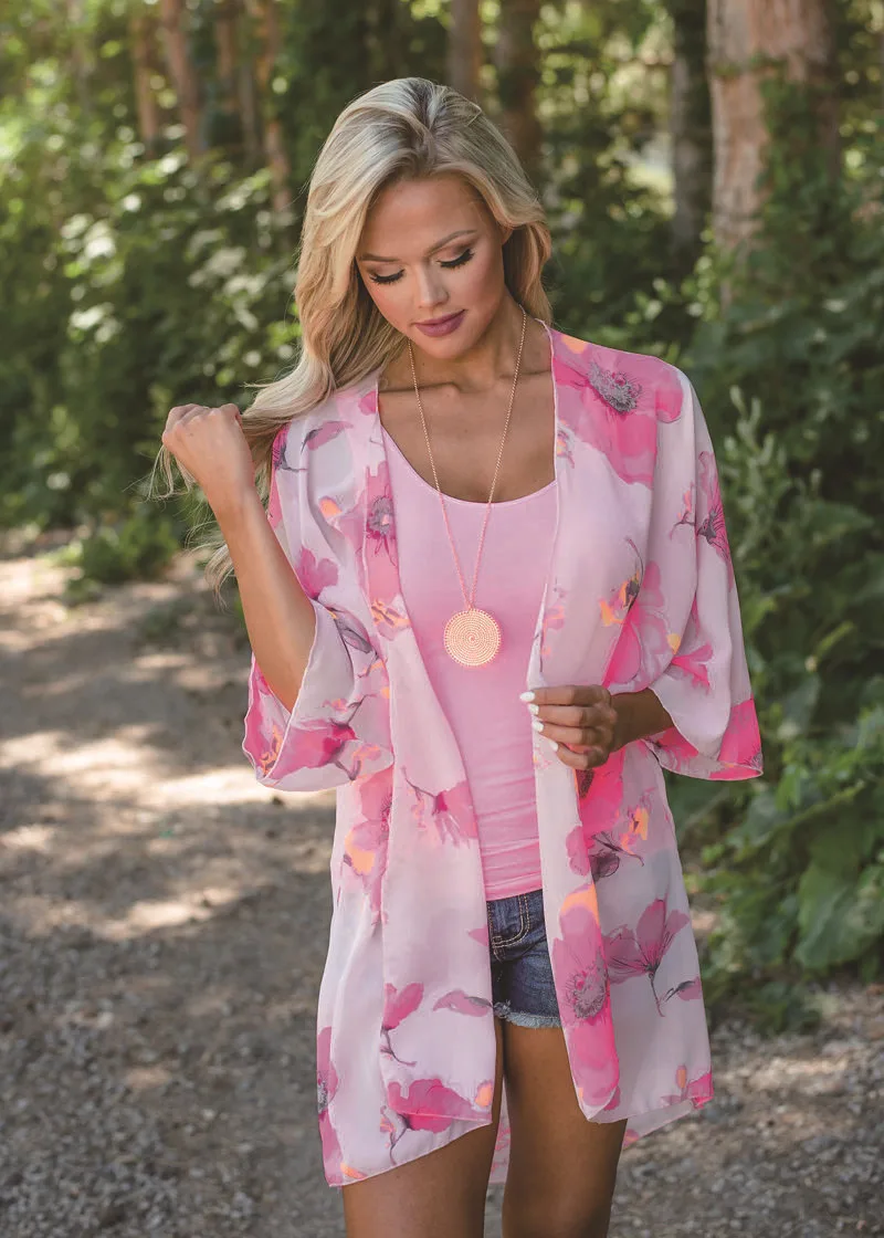 Sexe Mara Print Floral loose casual Womens Kimono Cardigan Shirt Beach Streetwear Top Female Summer elegant Tops and Blouses |