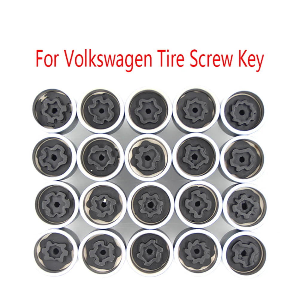 1 шт. Противоугонный винт для демонтажа Инструмента Ключ рукав VW Polo Golf Jetta Passat CC