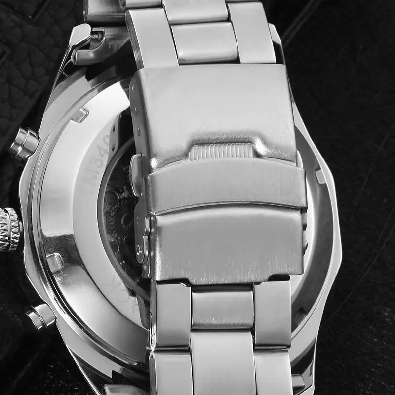 Winner люксовый бренд автоматические часы мужские классические самоветер Скелет