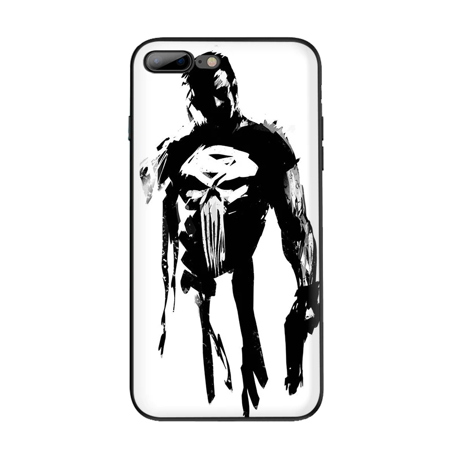 Чехол для мобильного телефона Desxz Punisher Frank iPhone 11 Pro X XS Max XR 6 6s 7 8 5 5S SE | Мобильные