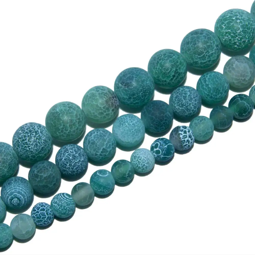 Green agate Агаты бирюзой Натуральный Камень Бисер Амазонит Круглые бусины для самостоятельного изготовления ювелирных изделий Цепочки и ожерелья браслета 4/6/8/10/12 мм - Цвет: Green agate