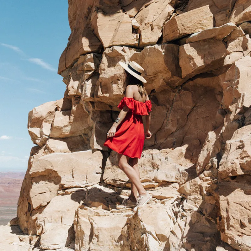 2019 для женщин в винтажном стиле Сезон лето Богемное платье Пикантные элегантные