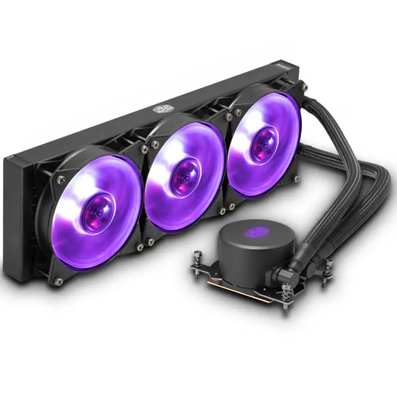 Cooler Master MLX-D36M-A20PC-T1 ML360 cpu кулер для воды с жидкостным охлаждением, тройной вентилятор RGB 120 мм для материнской платы Threadripper TR4 X399