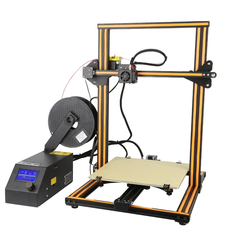 CR-10 3d принтер набор 300*300*400 мм большой размер печати Prusa i3 принтер 3D n 1,75 мм 200 г нити как подарок Creality 3D