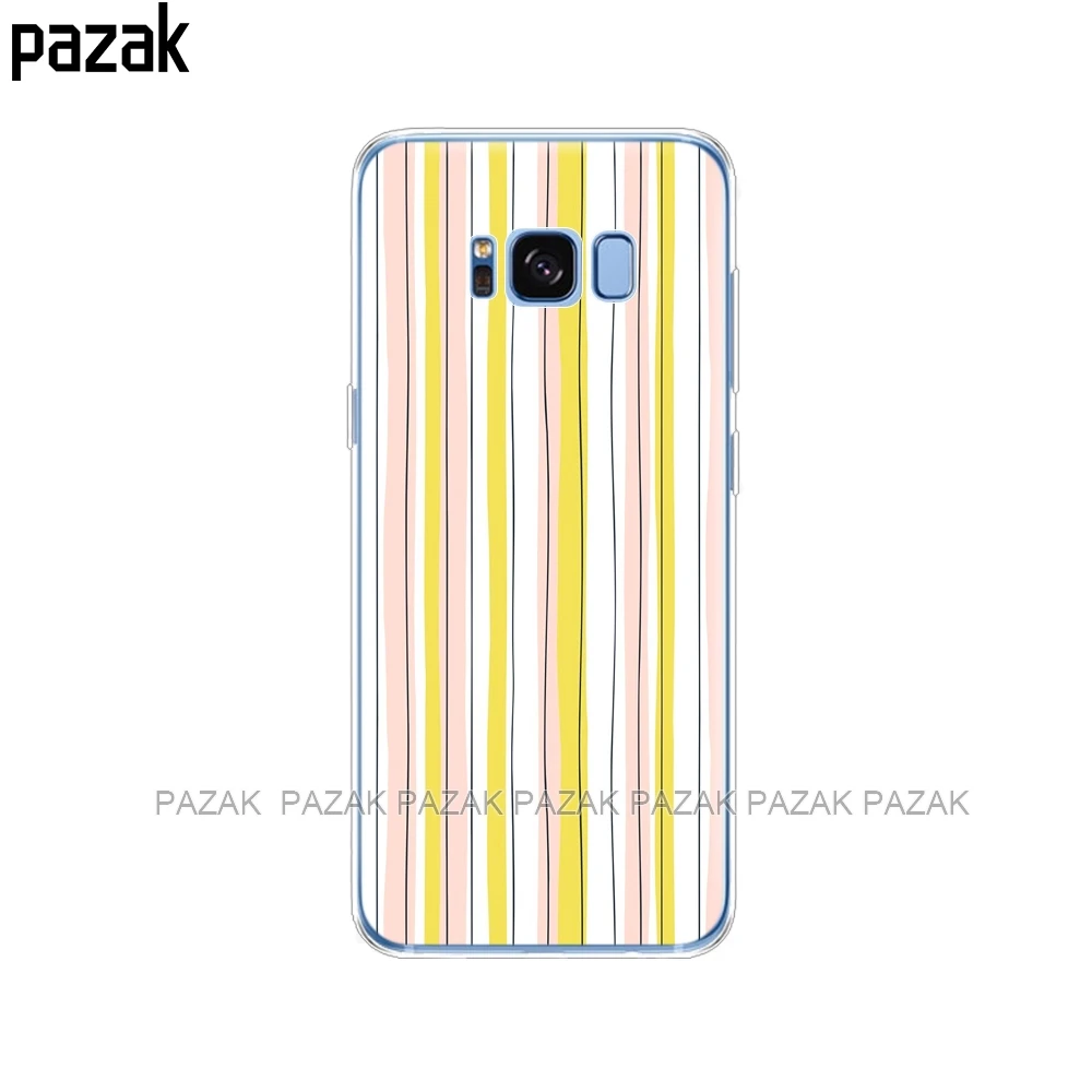 34422 Силиконовый чехол для телефона, чехол для samsung Galaxy A6, A8,, S8, S9 PLUS, задняя крышка для A600, A605, A530, A730, бампер, чехол, etui, мягкий ТПУ - Цвет: 34422