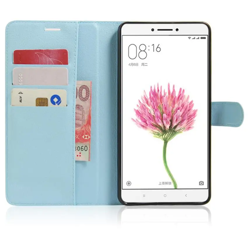 6,4" Xiaomi Mi Max MAX2 MAX3 MAX2S кожаный флип-чехол для телефона для Xiaomi Mi Макс 1 2 2S 3 Роскошный чехол с кармашком для карточек чехол Fundas