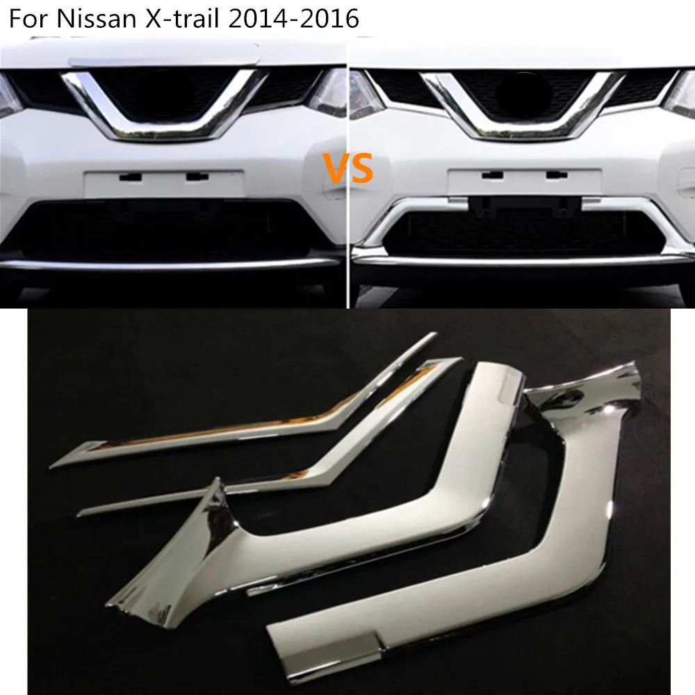 ABS Хромированная накладка Передняя Верхняя решетка номерного знака Рамка 4 шт для