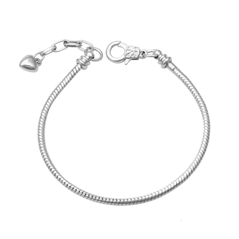 Подходит для Pandora, нержавеющая сталь, серебро 925, браслет для женщин, Femme, Acier, не пропускает кислород, ювелирные изделия, мужские браслеты