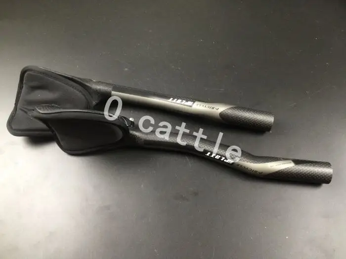 

PLATT total carbon fiber TT Bike Handlebar road bike rest steering bar 3k finish honor of bicycle accessories