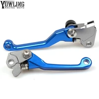 cnc dirt bike pivot lever for yamaha wr450f wr250f 2005 2015 motorcycle brake clutch levers wrf 450 wr 450f with wr 450f 05 15