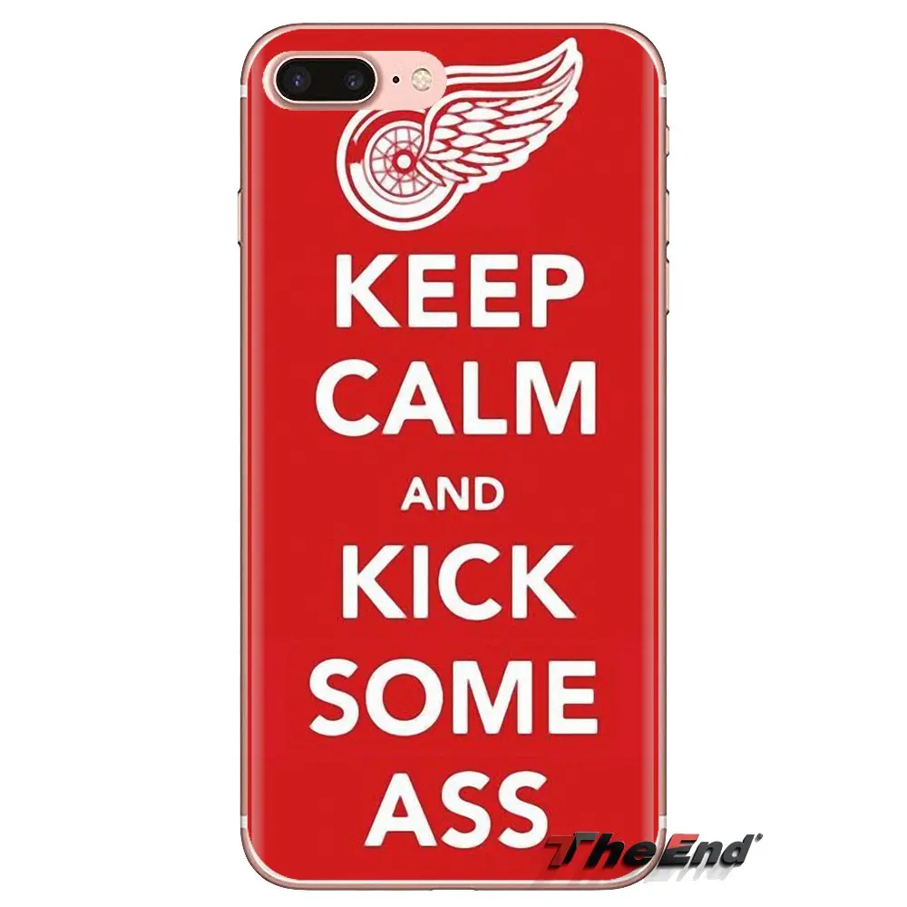 Для htc один U11 U12 X9 M7 M8 A9 M9 M10 E9 Plus Desire 630 530 626 628 816 820 830 IC Хоккей Detroit Red Wings силиконовый