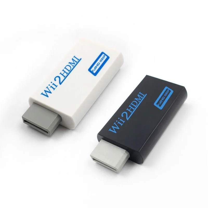 

Full HD 1080P Wii to HDMI-compatible Wii2HDMI Converter Adapter Support NTSC with 3.5mm Audio Output Jack for HDTV