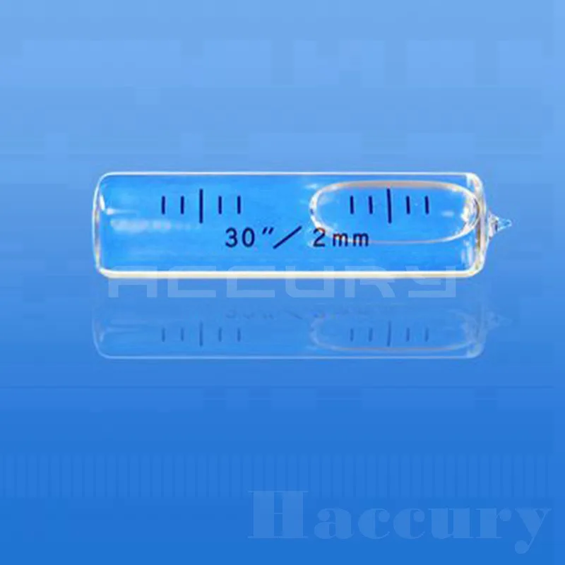 QASE трубка спиртовой уровень пузырьковый 30 &quot/2 мм Высокая точность флакон Mearsurement