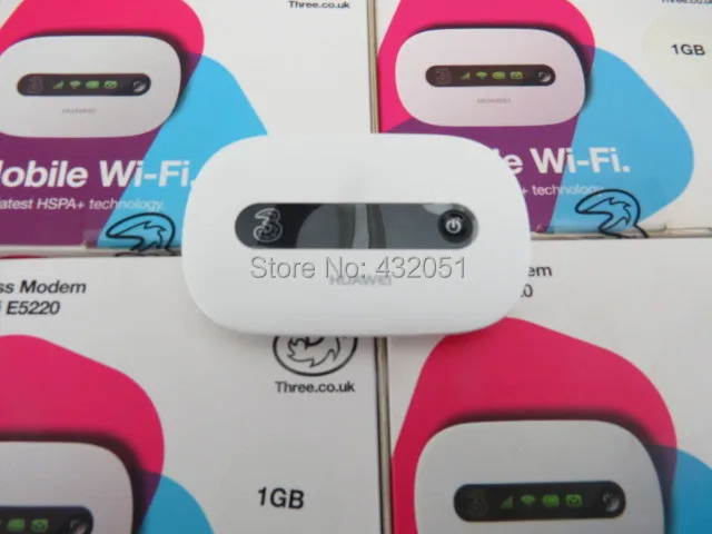HUAWEI E5220 белый мобильный WiFi 3g HSPA + 21 Мбит/с личная точка доступа разблокирована|mobile