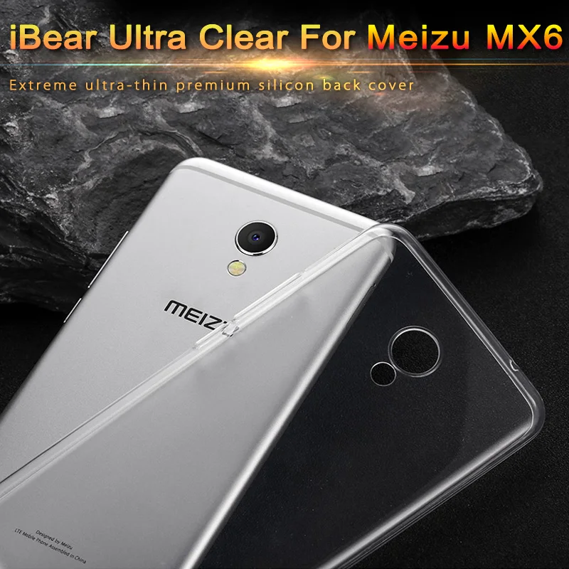 Meizu MX6 case silicon meizu mx6 soft back premium 5.5 inch mx 6 cases cover ultra clear thin coque |