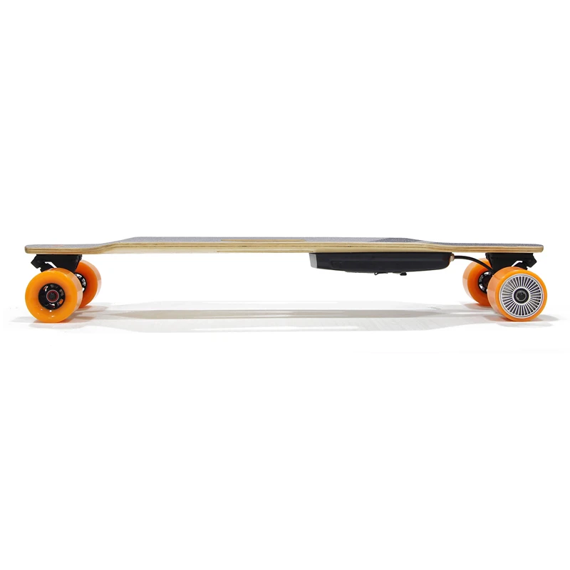 4 колеса электрический скутер longboard Электрический скейтборд Сверхлегкий