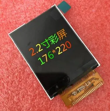 2 дюймовый 24PIN TFT LCD Cololr R61503B Drive IC 176(RGB)* 220 MCU 8 битный интерфейс C51 STM32 RPi|Аксессуары