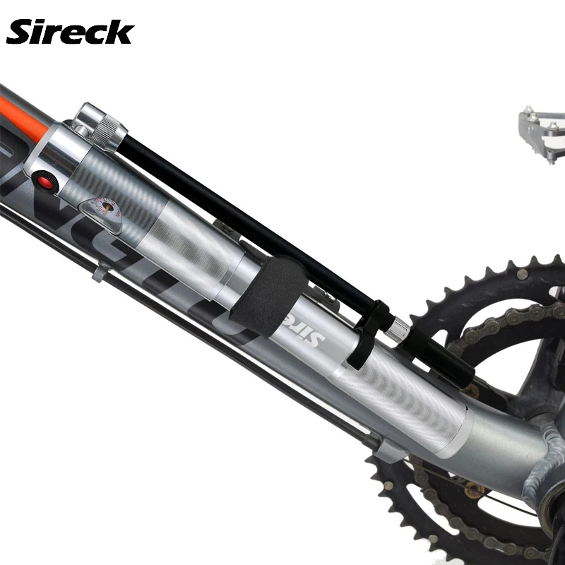 Портативный велосипедный мини-насос Sireck 210Psi высокой мощности из алюминиевого